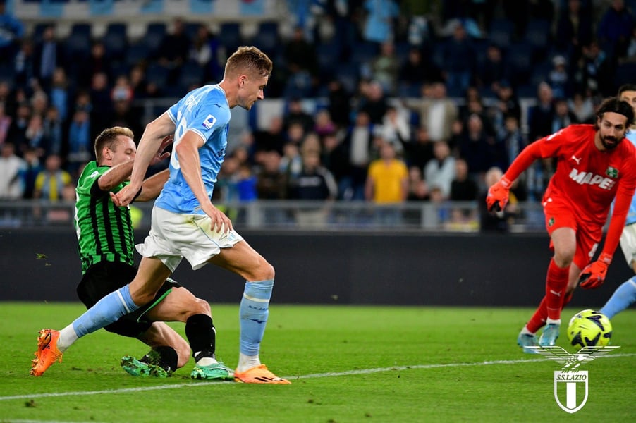 Serie A: Lazio Hold Second-Place With 2-0 Win Over Sassuolo