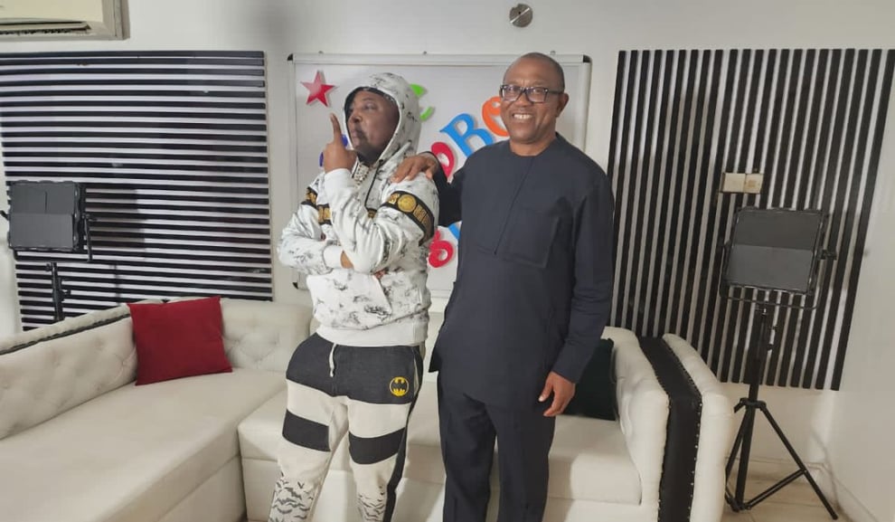 Peter Obi Visits Charly Boy Following Prostrate Cancer Discl