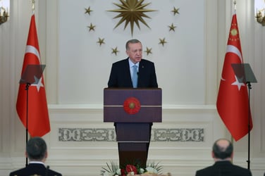 Turkish President Erdogan Submits Bill On Sweden's NATO Memb