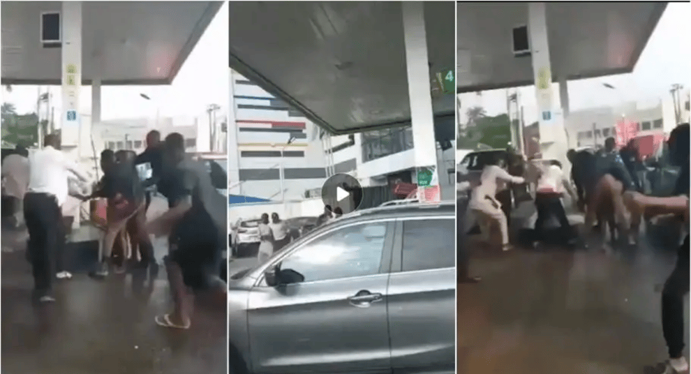 VIDEO: Woman Strips Naked, Sprays Fuel On Passers-By In Lago