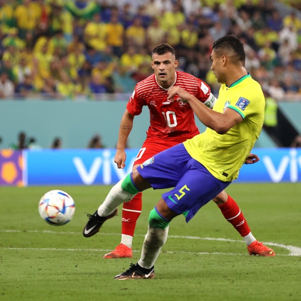 World Cup 2022: Casemiro Volleys Brazil Past Switzerland Int