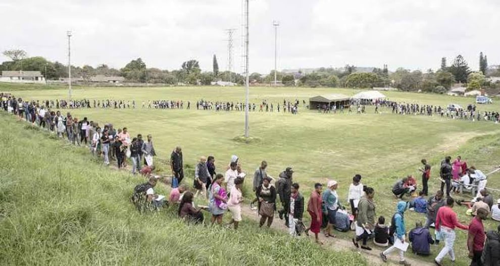 Thousands Of South African Youths Queue For 200 Metro Police