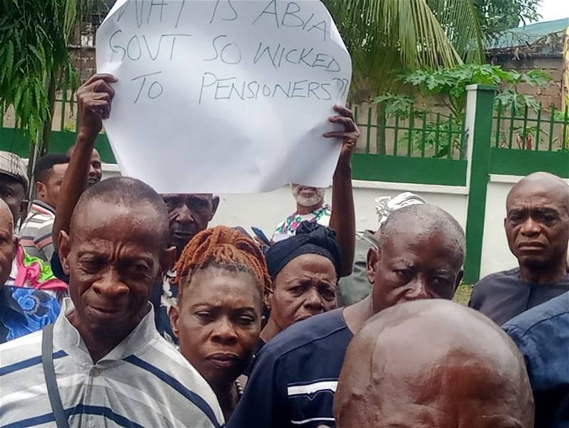 Abia Pensioners Accuse Governor Of Insensitivity Over 38 Mon
