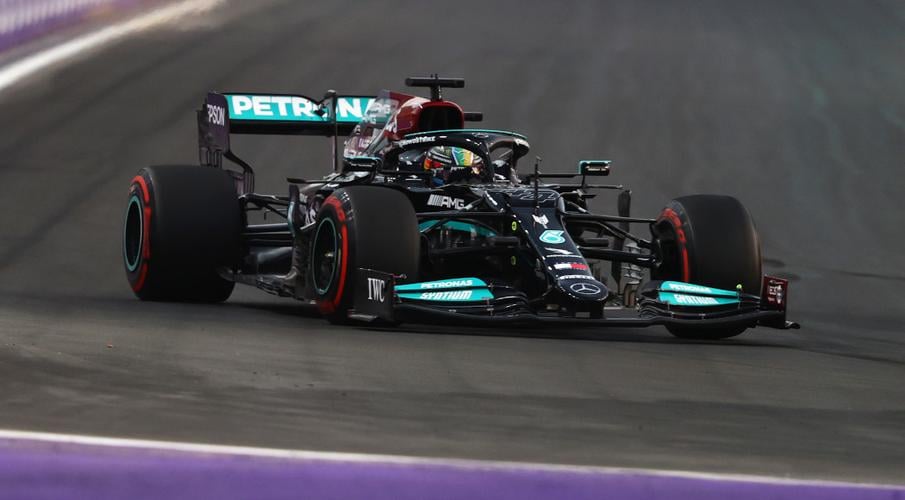 Saudi Arabia Grand Prix: Hamilton Sets Pace In One - Two Pra