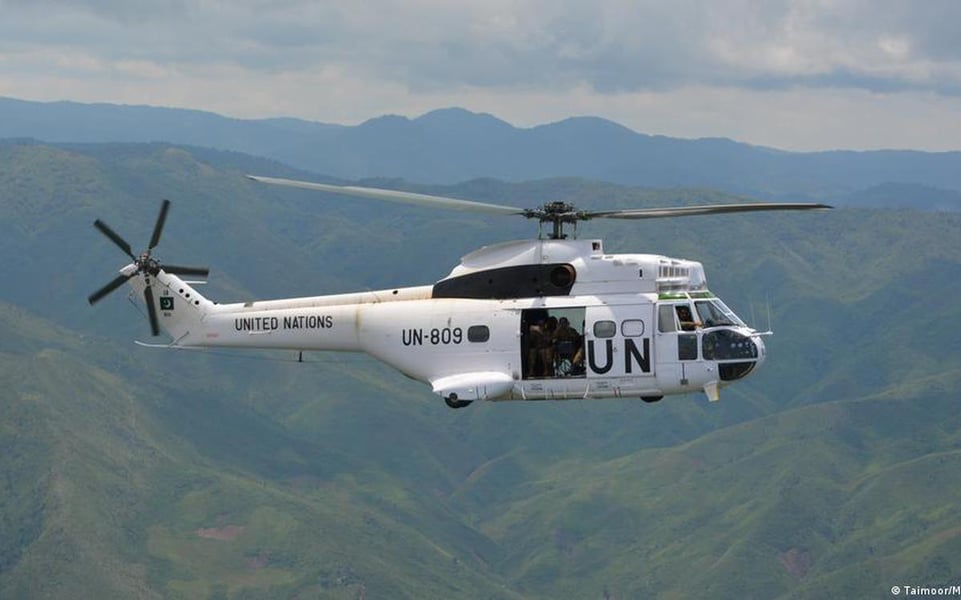 Second UN Helicopter Crashes In Eastern DR Congo