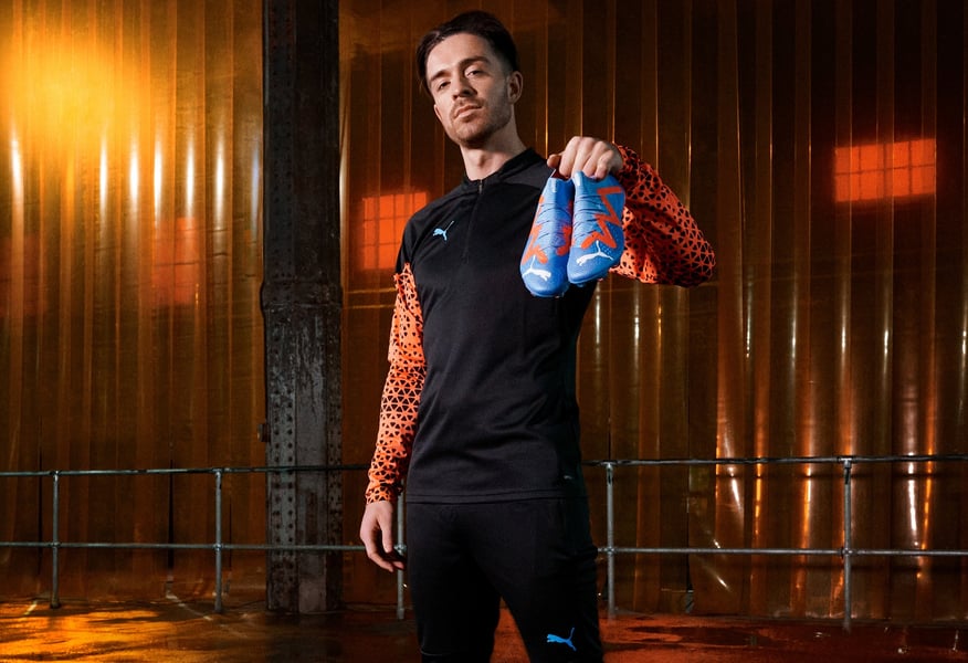 Grealish Joins Davido, Neymar As PUMA Ambassadors With Long-