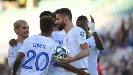 Euro 2024 Qualifiers: Giroud, Mbappe Propel France Past Gibr