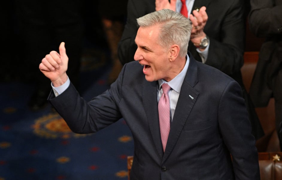 Kevin McCarthy Elected US House Speaker