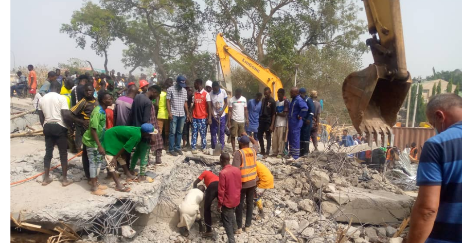 Two Dead, Over 50 Trapped As Commercial Complex Collapse In