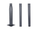 SOLAR LIGHT POLE 3M -6M WITH TOP COVER
