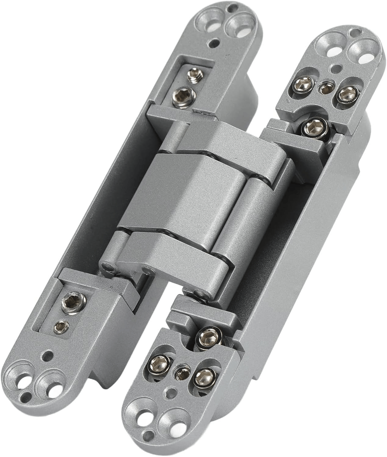 HETTICH HBC-HBC-34-1845/246Z-3D: 3D- ADJUSTABLE CONCEALED HINGE 120KG SILVER FINISH (2 PAIRS)