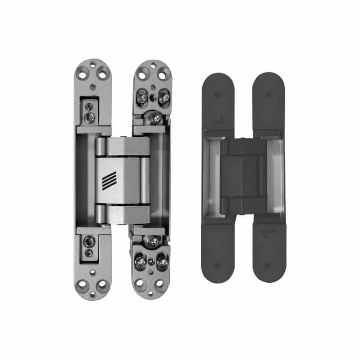 HETTICH HBC-28-1640/177Z-3D: 3D- ADJUSTABLE CONCEALED HINGE 120KG BLACK COLOR (2 PAIRS)