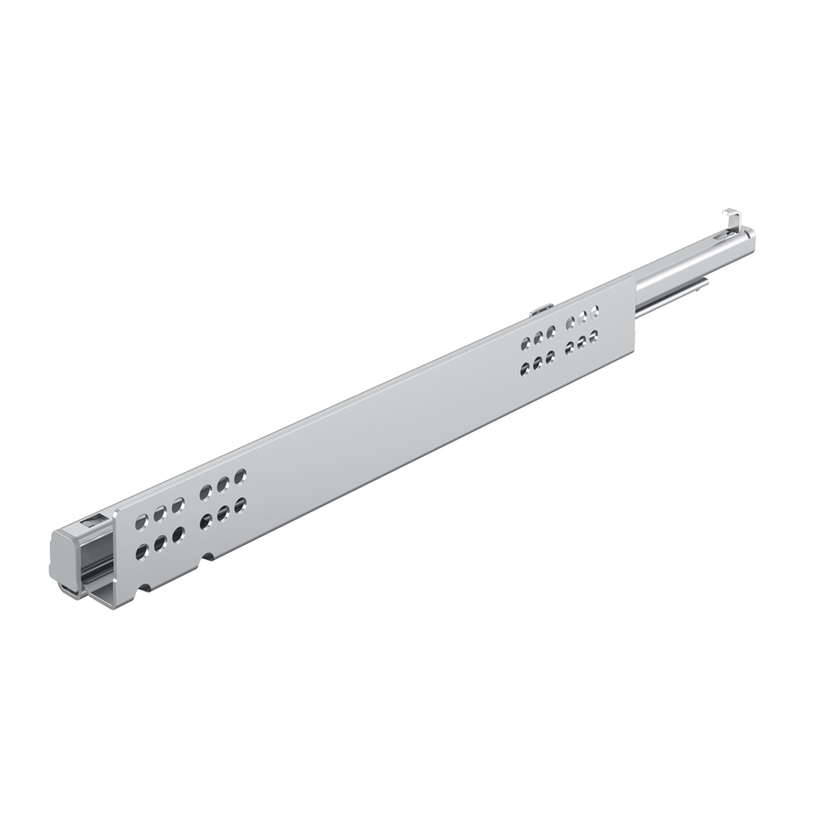 HETTICH - QUADRO V6 FULL EXTENSION RUNNER SYSTEM WITH SILENT SYSTEM 30KG UNDER-MOUNT - 500mm RIGHT