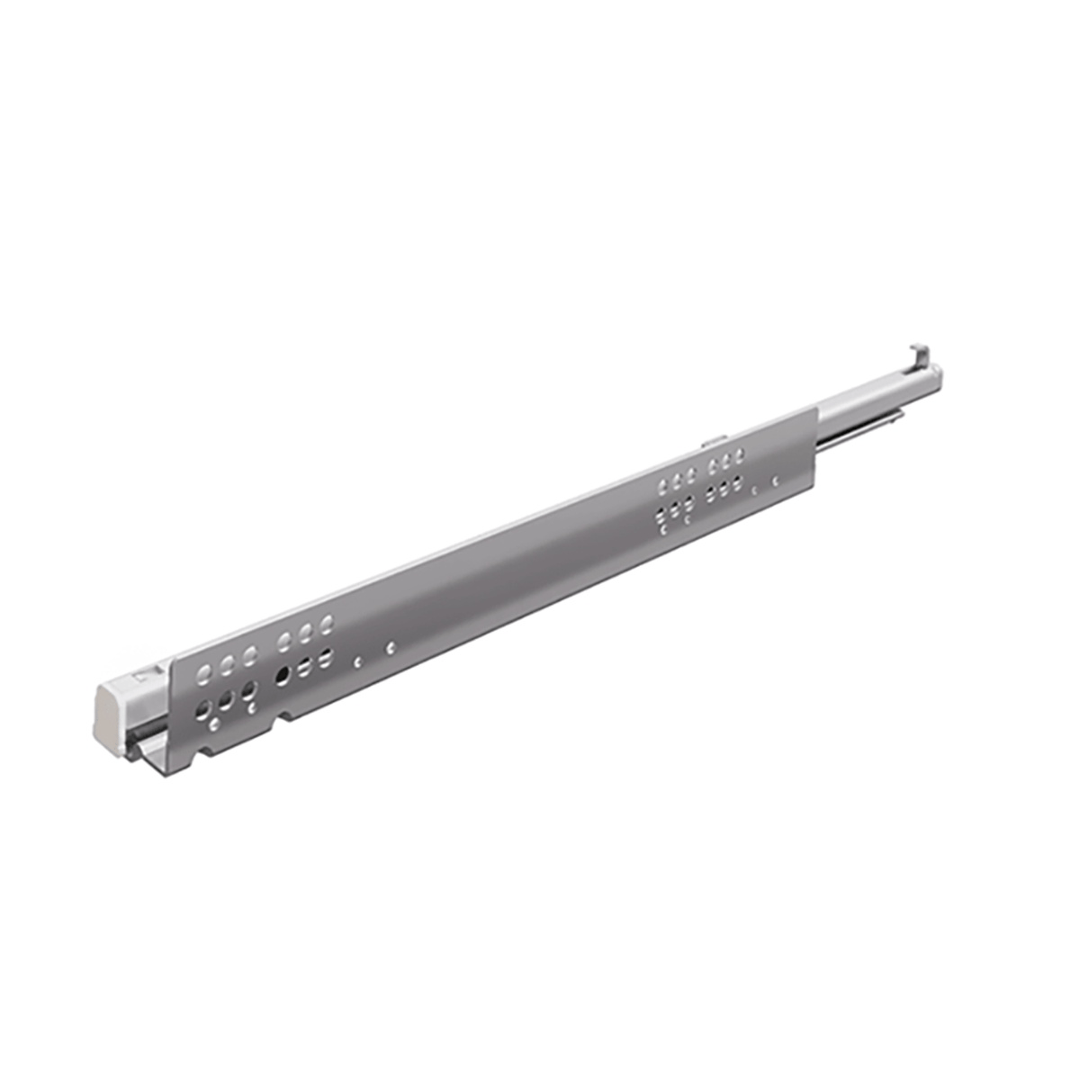 HETTICH - QUADRO V6 FULL EXTENSION RUNNER SYSTEM WITH PUSH TO OPEN 30KG UNDER-MOUNT - 500mm RIGHT
