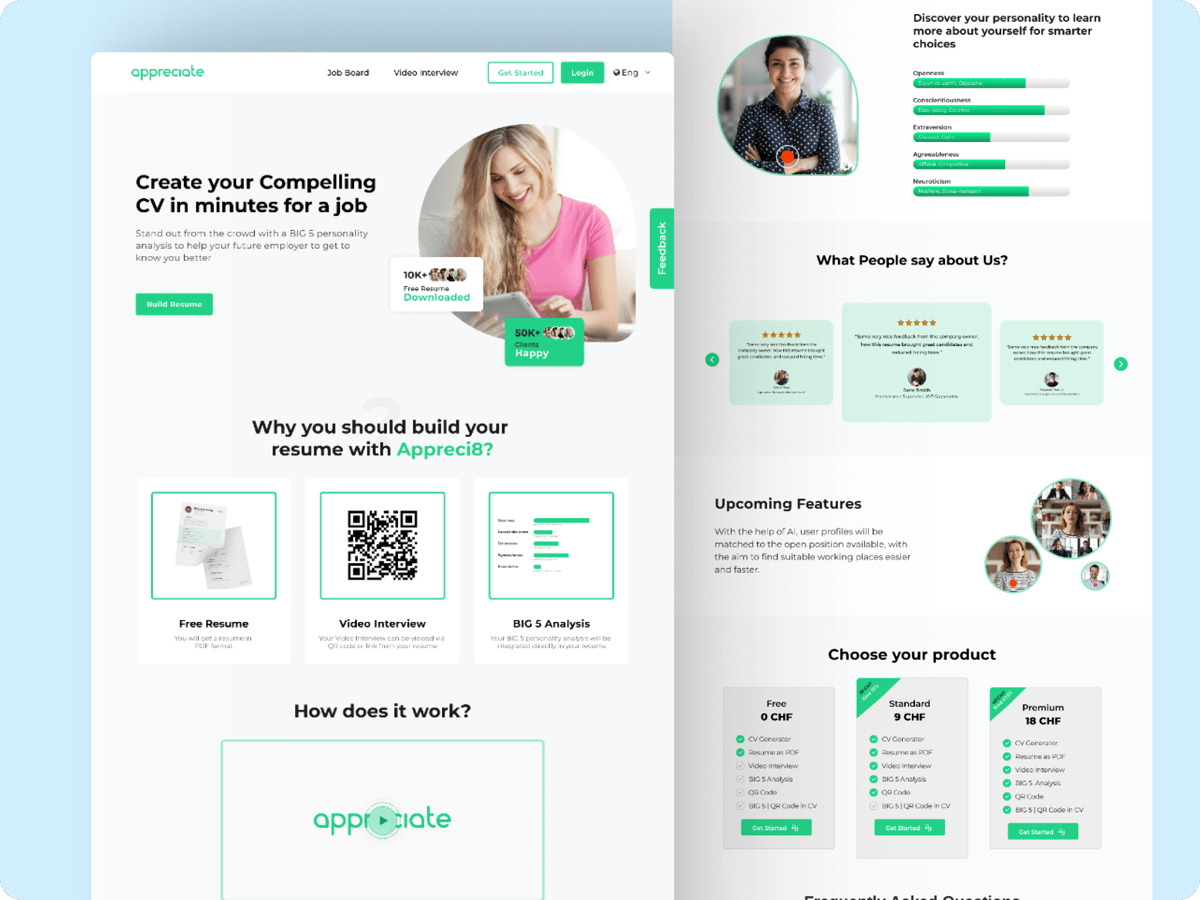Boost Success with Custom Resumes & Personality Analysis