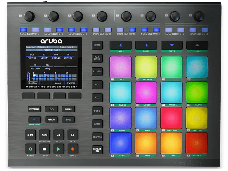 Aruba pad MIDI controller