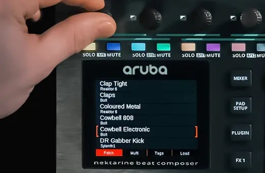 Aruba pad MIDI controller