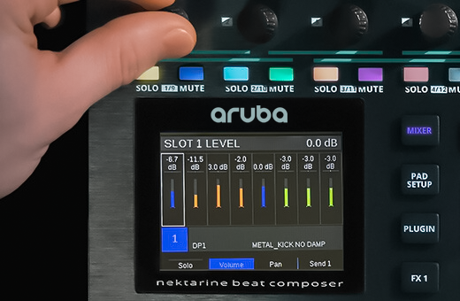 Mix Nektarine control from Aruba (formerly Aura)