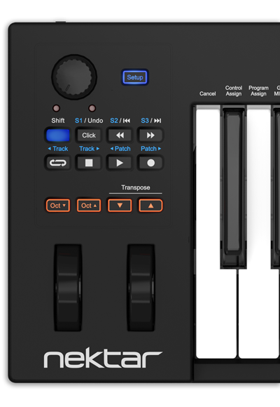 Nektar Impact GX49 and GX61 ▷ Compact MIDI Controller