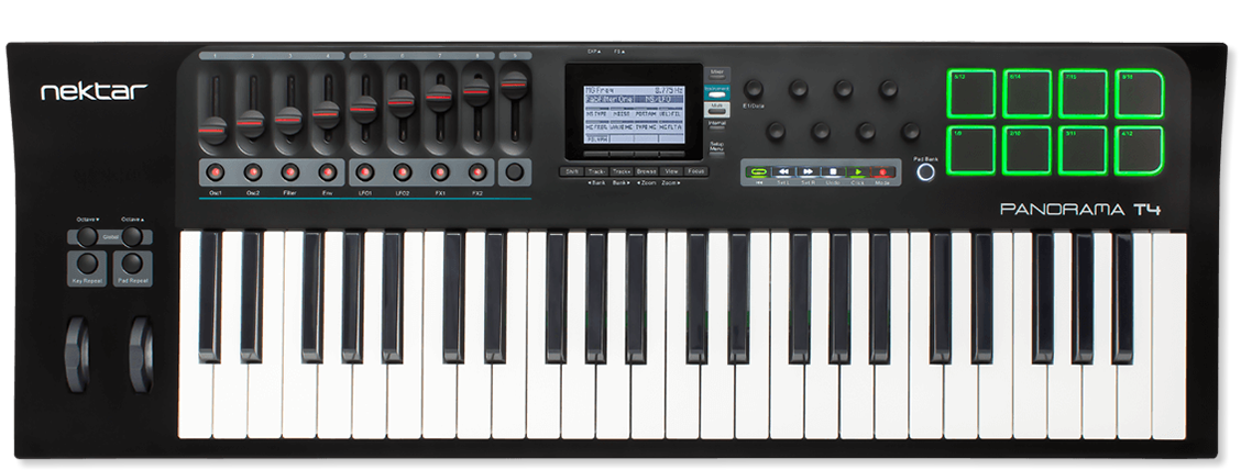 Panorama T4 and T6 ▷ MIDI Controller Keyboards | DAW Control | Plugin  Control - Nektar Technology, Inc