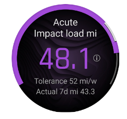 Garmin Running Tolerance