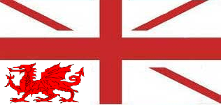 New British Flag Without Scotland In The Union