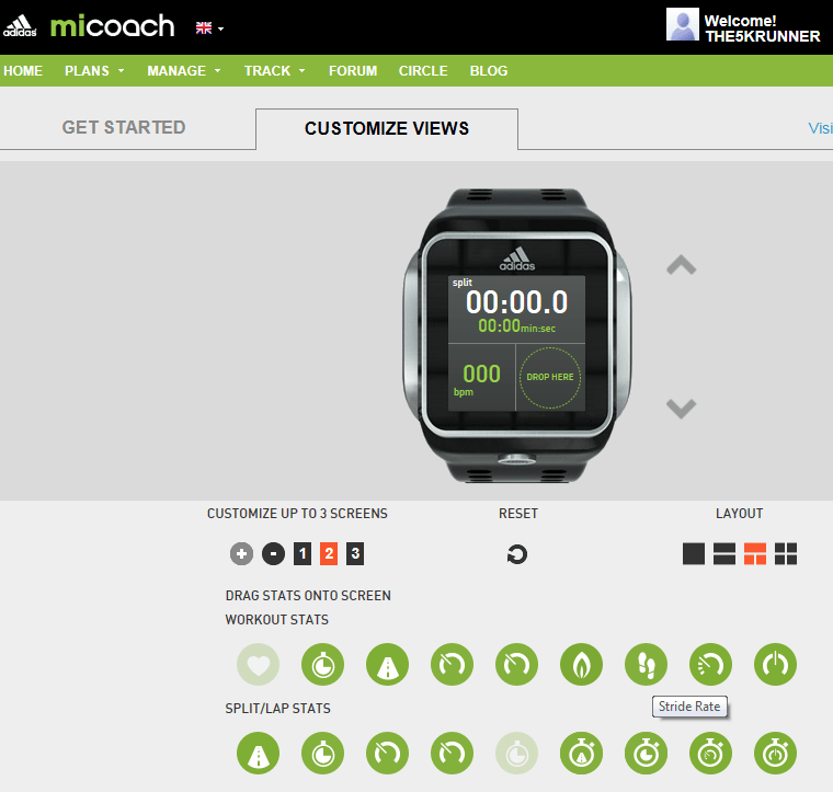 micoach-customize-views
