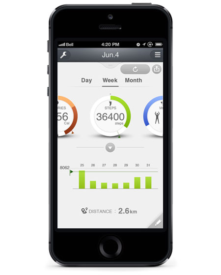pulsenseview-steps-monitoring