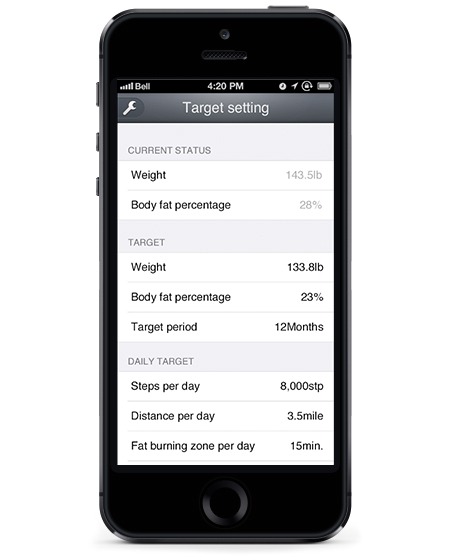 pulsenseview-target-setting