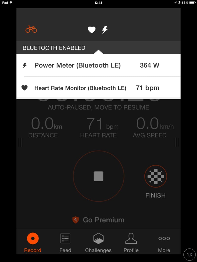 4iiii Viiiiva V100 with STRAVA