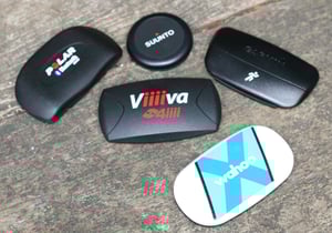 4iiii Viiiva V100 Heart Rate Monitor, Polar H7, Wahoo TICKR-X, Suunto SMART Belt, Garmin HRM-RUN
