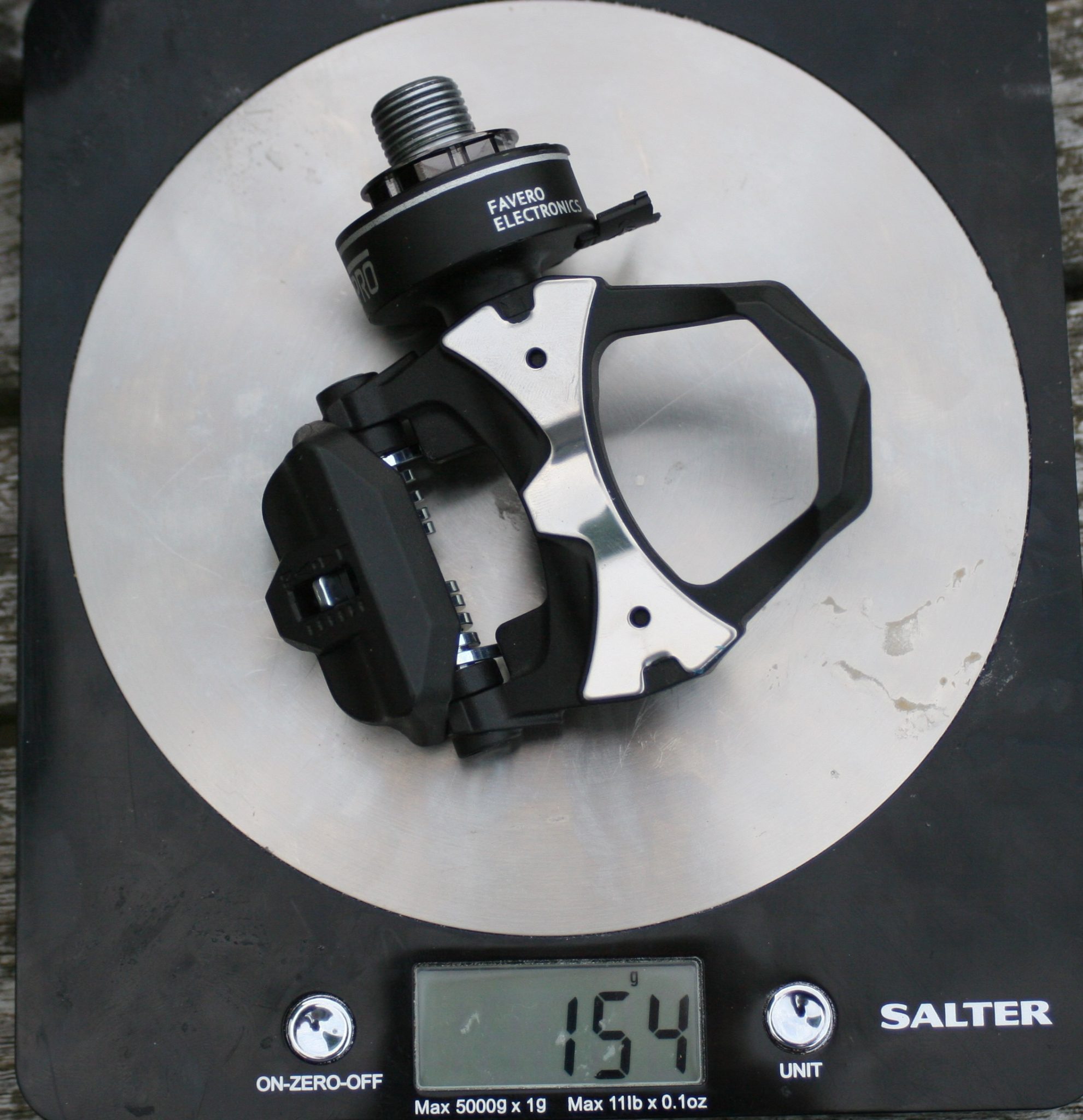 Favero bePRO Pedals - Power Meter Review Weighing