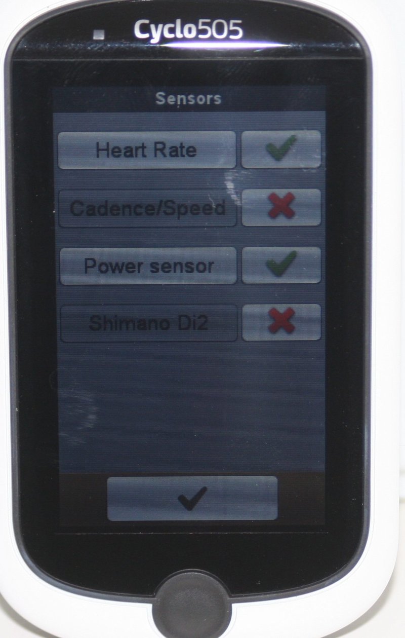 MIO Cycle 505HC - ANT+ Pairing