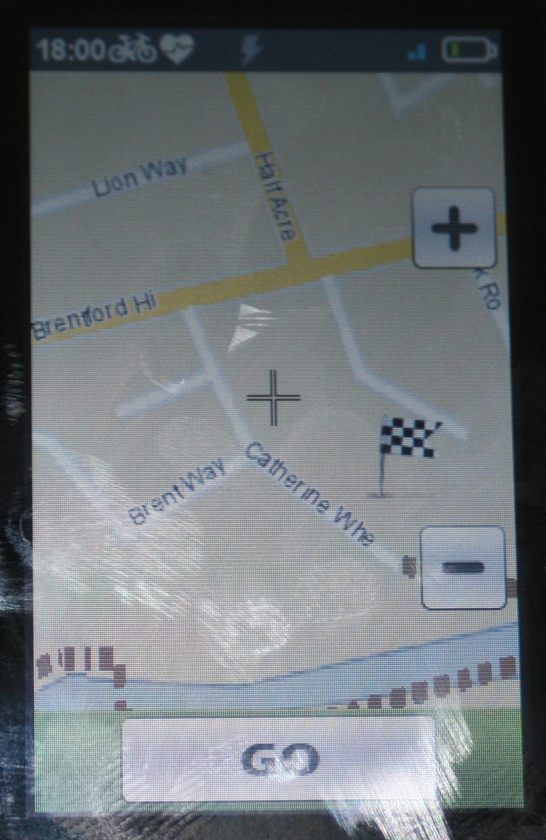 MIO Cyclo 505HC Point on Map Navigation