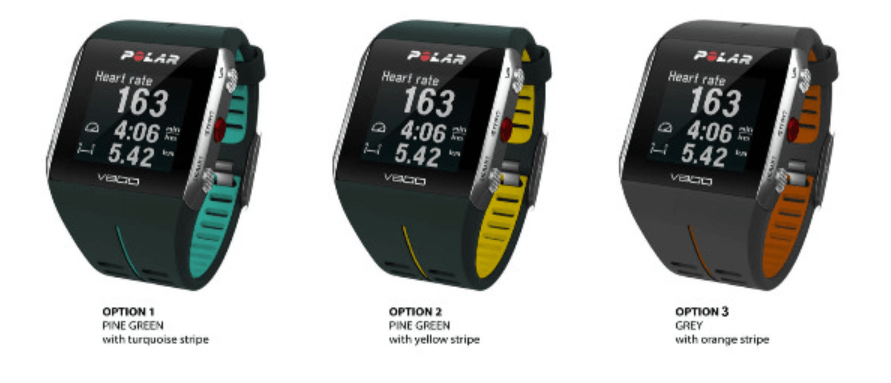 New Polar V800 Strap Colours