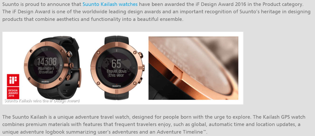 Suunto Kailash