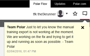 Polar-Flow-Not-Working