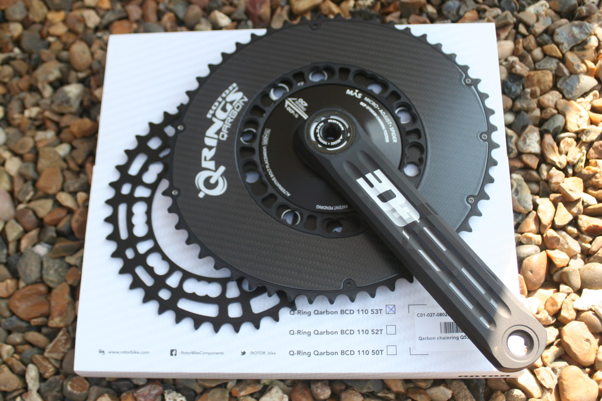 Review - ROTOR Qarbon Qring 53T