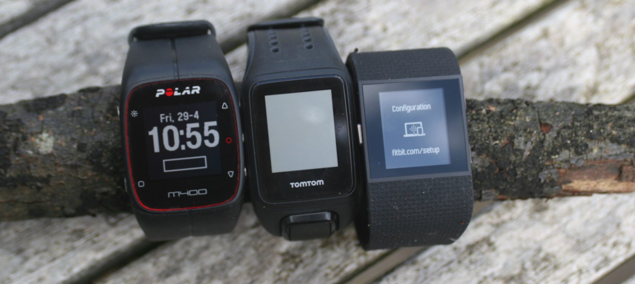 Fitbit Surge Polar M400 TomTomRunner 2 Spark