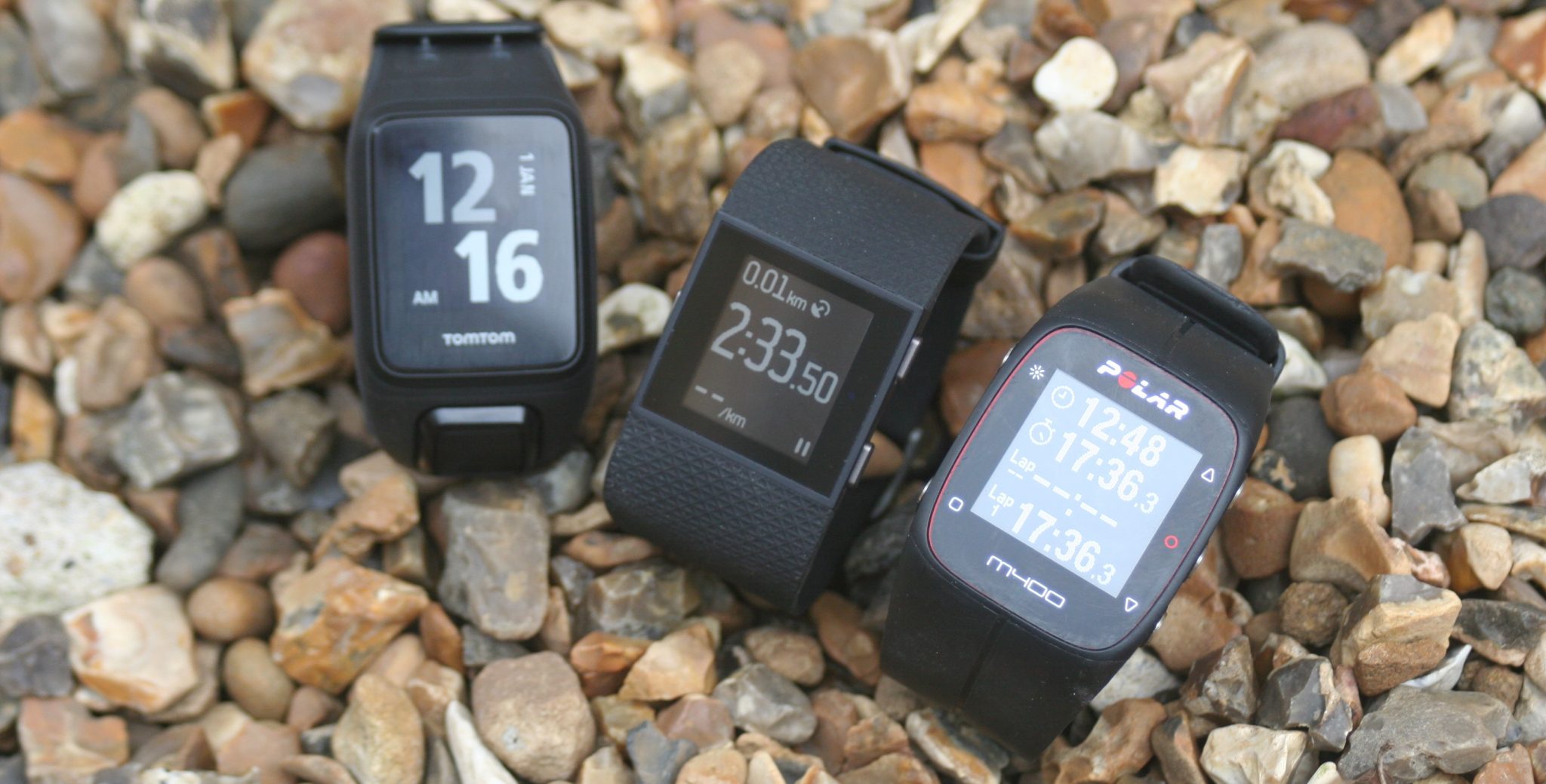 TomTom Runner2 SPARK, Fitbit Surge, Polar M400