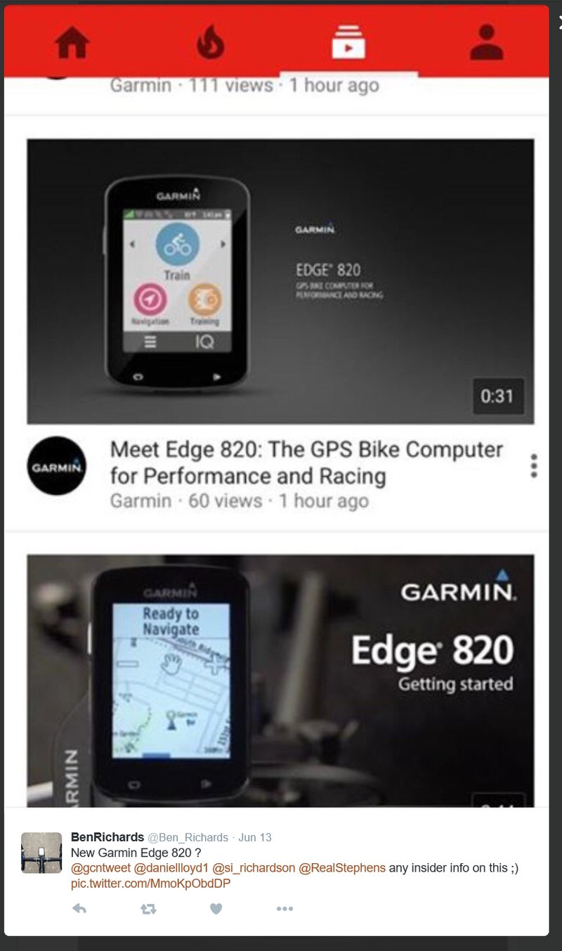 Garmin Edge 8xx Series To Be Discontinued? 810 820 530 1010 1030 505