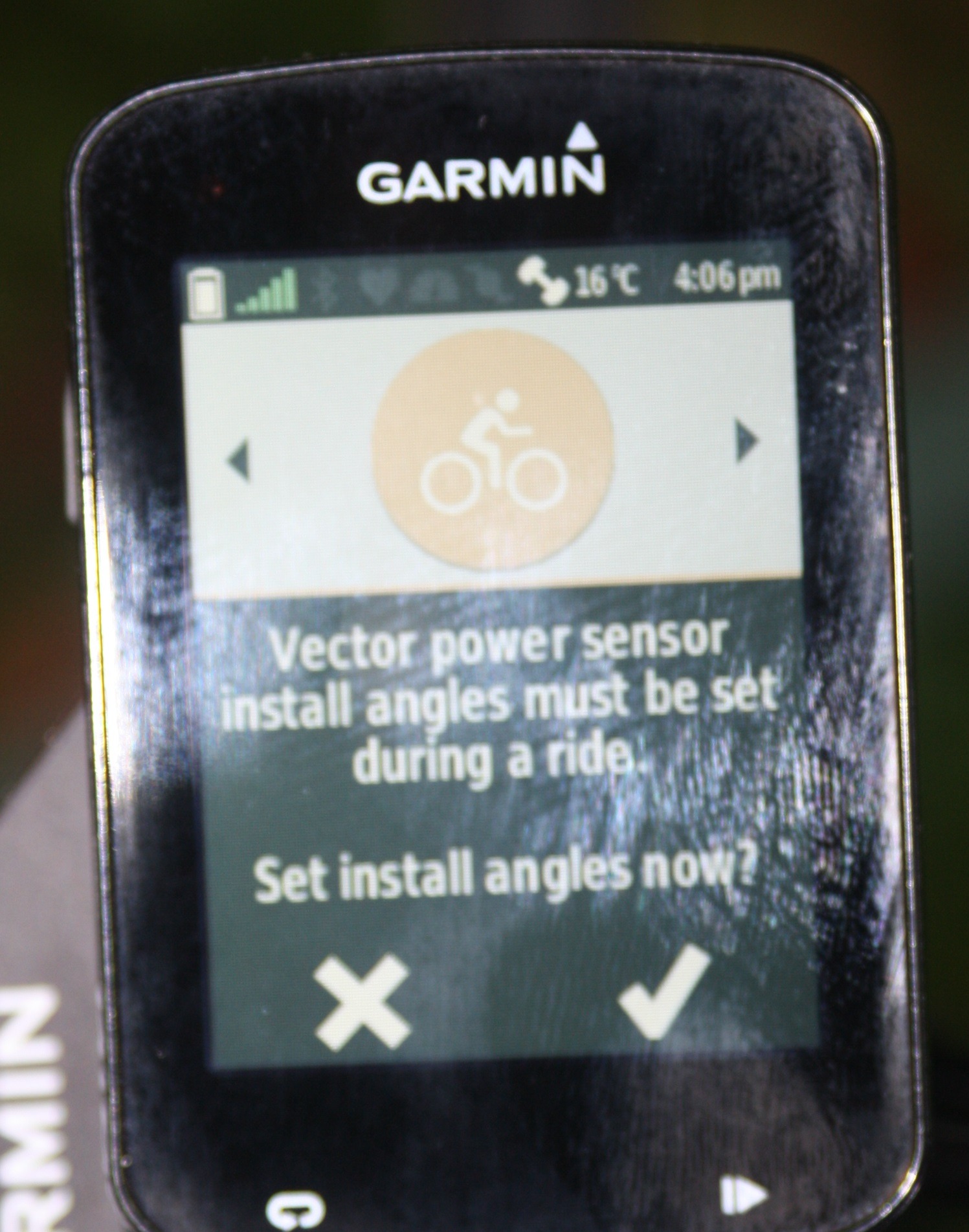 Garmin Vector 2 - Installation