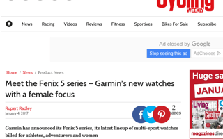 Parody: Garmin Fenix 5 - For Women, Girls And Other Fellow Members Of The Lesser Sex