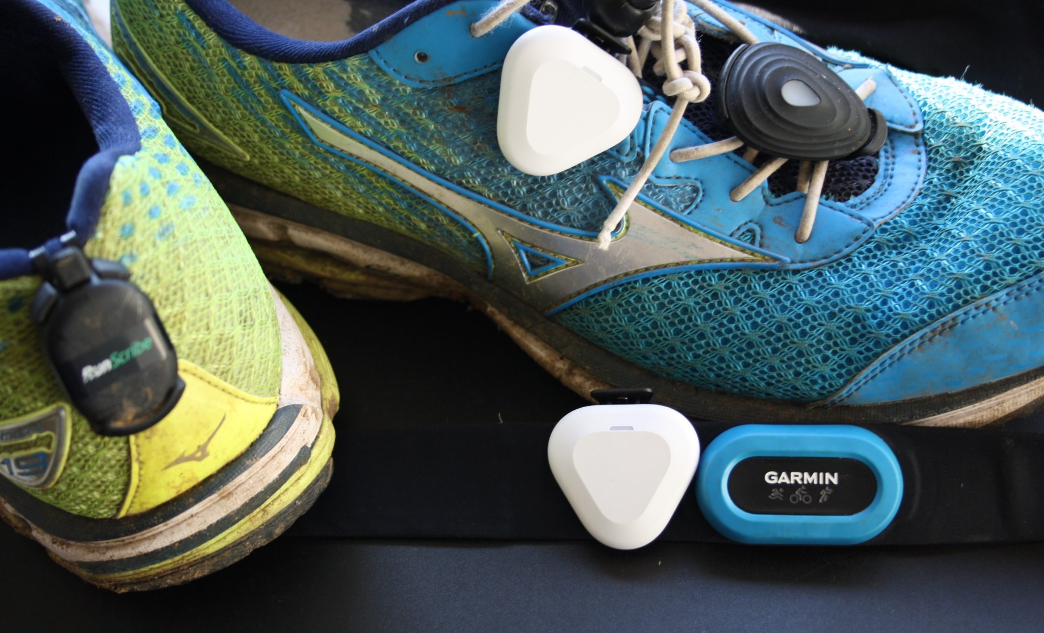 SHFT RUN + Garmin HRM-TRI + Runscribe + STRYD