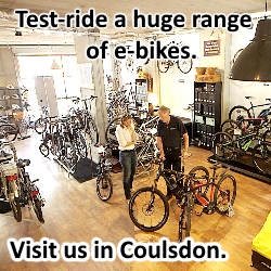 e-bike-showroom-coulsdon-cycling-made-easy