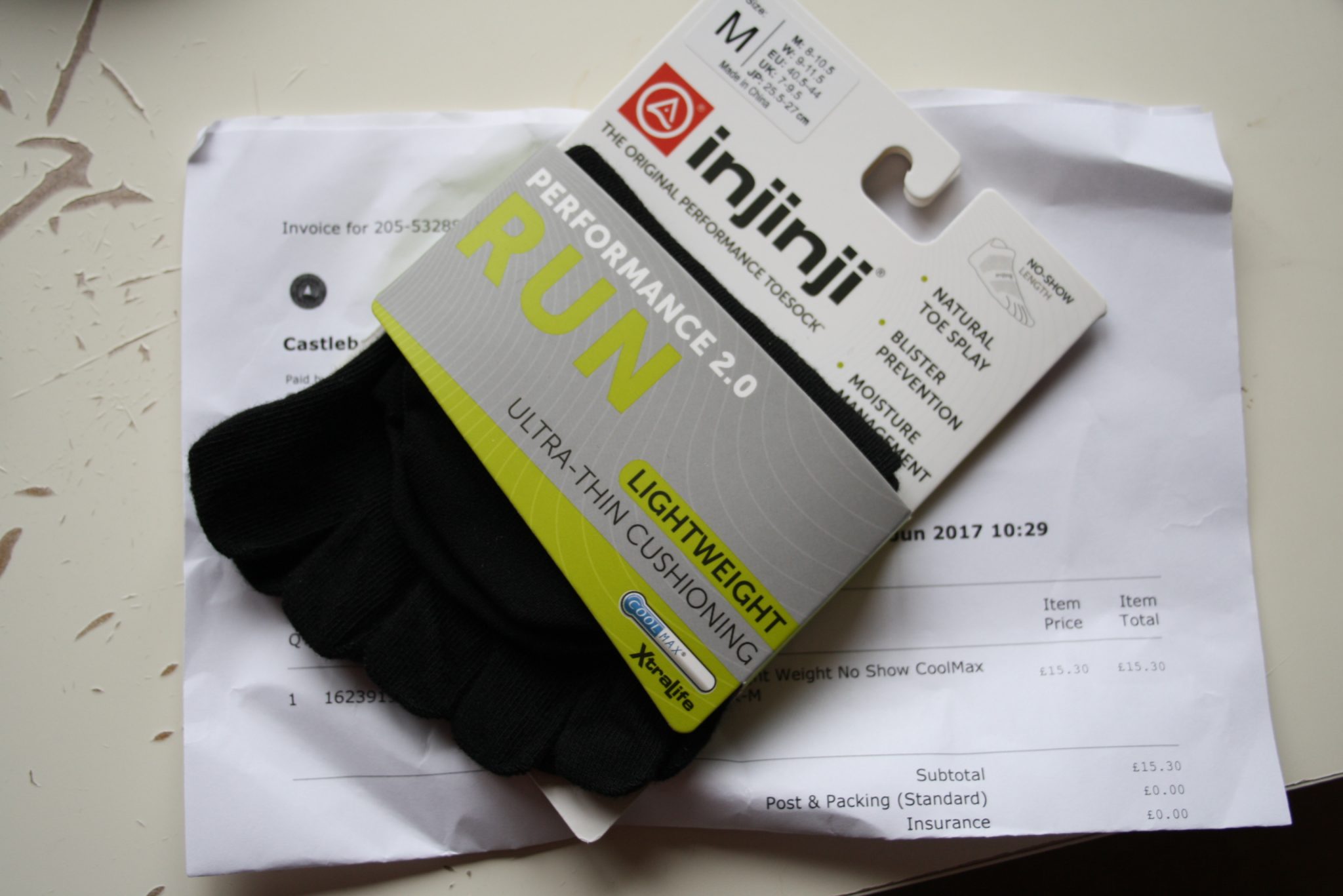 Injinji running Socks review
