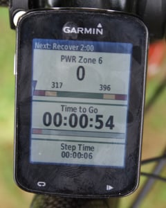 Garmin Edge on the wahoo kickr kickr17 smart trainer review