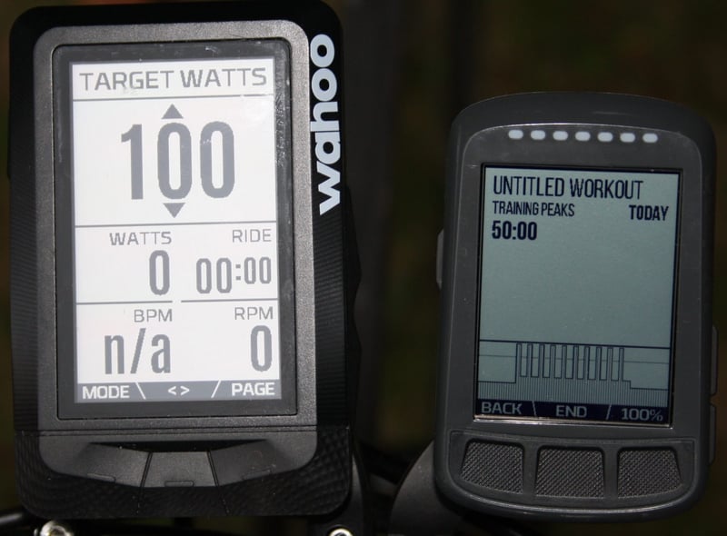 WAHOO ELEMNT / BOLT on the wahoo kickr kickr17 smart trainer review