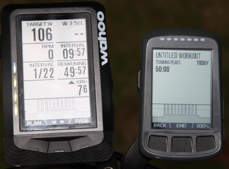 WAHOO ELEMNT / BOLT on the wahoo kickr kickr17 smart trainer review
