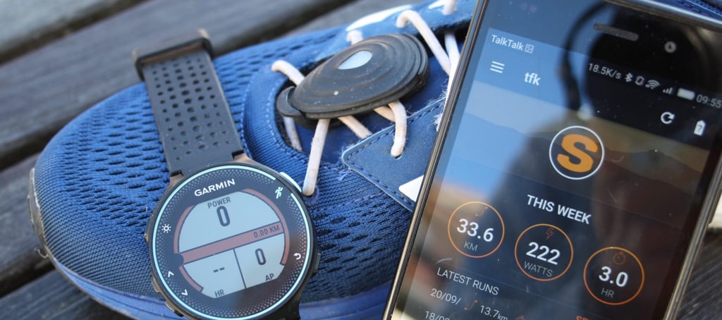 stryd powerrace app garmin 235